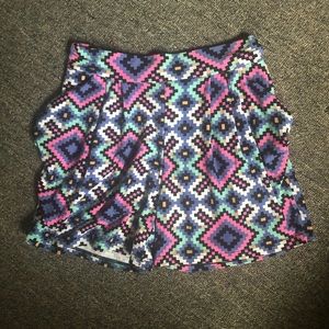 shorts with pockets fun pattern